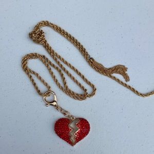 Broken heart charm!!